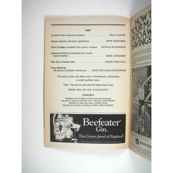 Miss Firecracker Contest Showbill Manhattan Theatre Club 1985 Holly Hunter - Picture 4 of 7